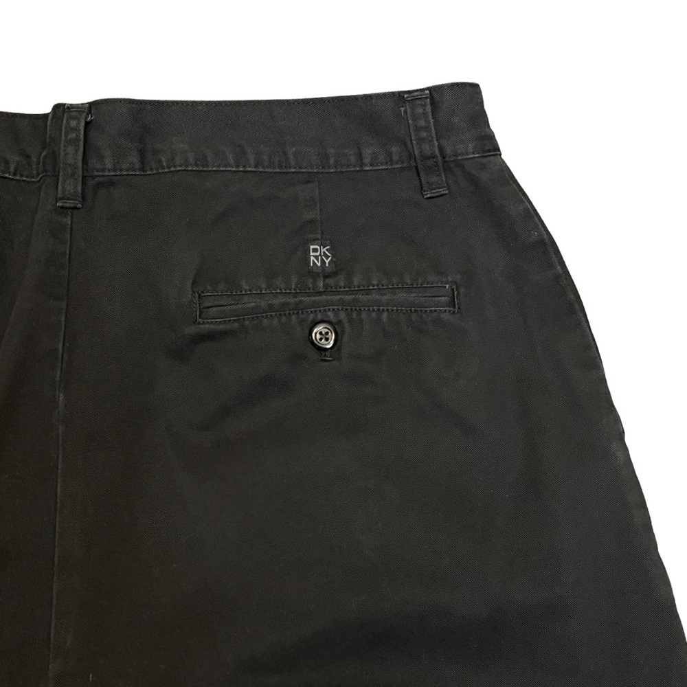Men’s DKNY Chino khaki Pant. Black Size 36x27 #1048 - Picture 4 of 5
